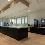 Coffee and food area