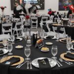 Event table during an event in the Fifth Third Oceans Event Center