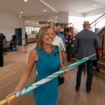 Real Estate Professional enjoying time during an event in the lobby area