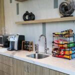 River Treat interior counter