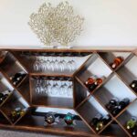 River Treat interior bottles of wine